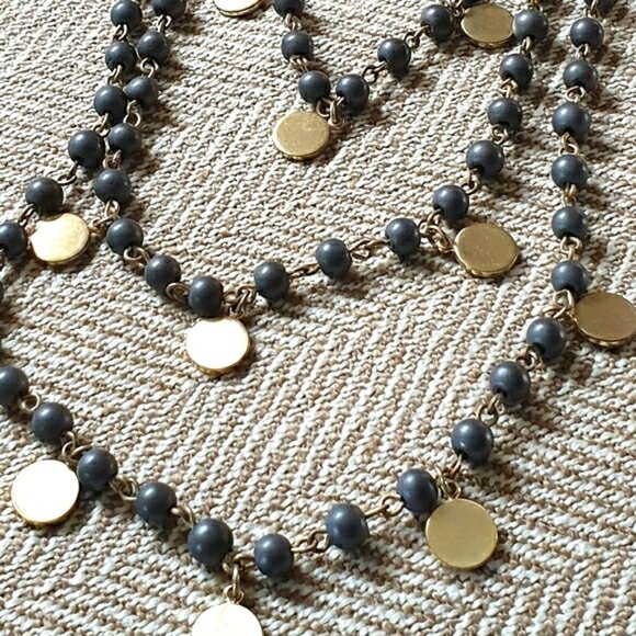 Danielle Stevens Triple Beaded Necklace - Picture 3 of 4